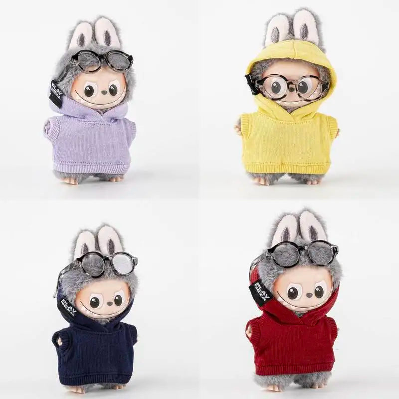 Hoodie Is Only Suitable For 10cm Mini Canvas 4.0 Fourth Generation doll'S Clothing Set Accessories Festival Dress-Up Gifts